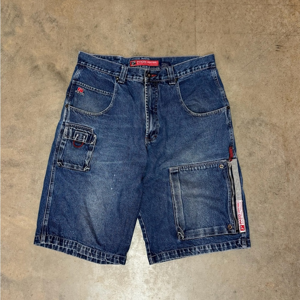 Paco Cargo Jean Shorts